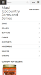 Mobile Screenshot of mauiupcountryjamsandjellies.com